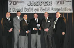 The associates of the Houston Branch are as follows (pictured left to right): Brian Flanagan - Outside Sales Representative (OSR) Matt Miller - OSR Steve Beltran - OSR David Eschbach - Houston Branch Manager Ken Williamson - JASPER Regional Manager Ed Nesbitt - OSR The associates of the Houston Branch are as follows (pictured left to right): Brian Flanagan - Outside Sales Representative (OSR) Matt Miller - OSR Steve Beltran - OSR David Eschbach - Houston Branch Manager Ken Williamson - JASPER Regional Manager Ed Nesbitt - OSR