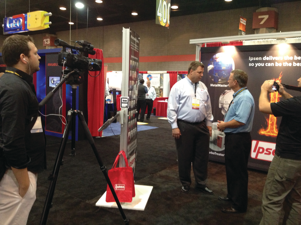 Kicking off the show with his technical session, Jim Grann presented, 'The Secret to Successful Vacuum Brazing.'