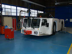 The factory turns out up to 250 tractors a year. The factory turns out up to 250 tractors a year.