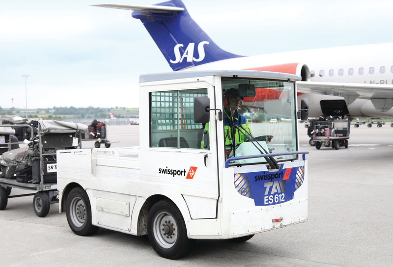 SAS Group, the biggest Nordic airline, plans to sell the majority of its ground-handling unit with 5,000 employees to Swissport International Ltd. as the carrier tries to stem losses