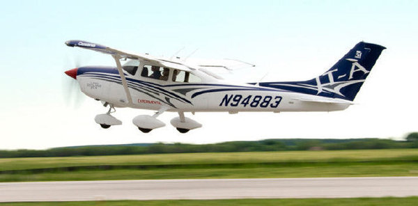 The flight lasted 2.3 hours, flew at 8,000 feet and reached a true air speed of 182 mph.