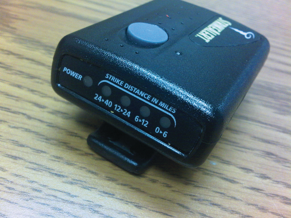 Weather service information when combined with lightning predication and detection systems will help in making safe, accurate decisions about ramp operations when severe weather approaches.