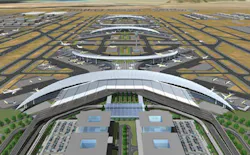 An artist's impression of the future for King Abdulaziz International Airport in Jeddah. An artist's impression of the future for King Abdulaziz International Airport in Jeddah.
