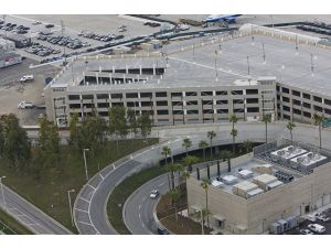The first phase of John Wayne Airport's Terminal C parking structure was completed in 2011. The airport has begun the second phase which will add another 1,500 spaces to the structure.