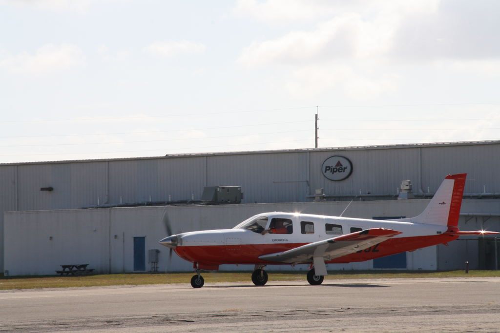 Shell Aviation's new unleaded formulation recently successfully completed an initial test flight with Piper Aircraft Inc.