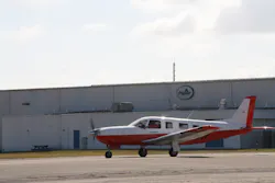 Shell Aviation's new unleaded formulation recently successfully completed an initial test flight with Piper Aircraft Inc. Shell Aviation's new unleaded formulation recently successfully completed an initial test flight with Piper Aircraft Inc.