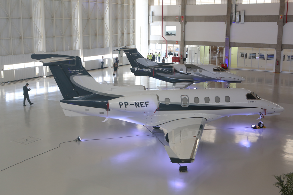 Embraer Executive Jets Service Center in Sorocaba, Brazil.