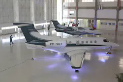 Embraer Executive Jets Service Center in Sorocaba, Brazil. Embraer Executive Jets Service Center in Sorocaba, Brazil.