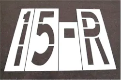 Faa Stencils Pavement 11653782 Faa Stencils Pavement 11653782