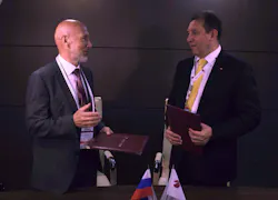 Russian Helicopters Deputy CEO for Production Andrey Shibitov (on the right) and UAC’s Head of Department of Quality and Standardization Anatoly Kolosov Russian Helicopters Deputy CEO for Production Andrey Shibitov (on the right) and UAC’s Head of Department of Quality and Standardization Anatoly Kolosov