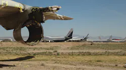 The composition of the retiring aircraft over the next 10 years is forecasted to be approximately 43 percent narrow bodies, 21 percent wide body aircraft. The composition of the retiring aircraft over the next 10 years is forecasted to be approximately 43 percent narrow bodies, 21 percent wide body aircraft.