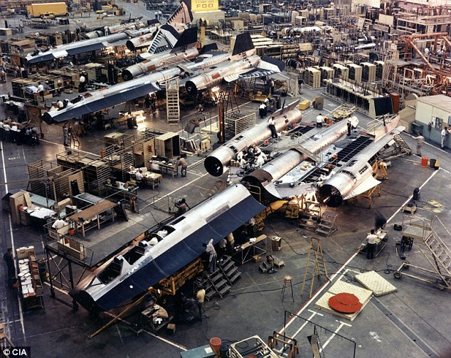 The aircraft were built by American aerospace company Lockheed under a 'black project' - a highly classified military defence project unacknowledged by the government until its declassification.
