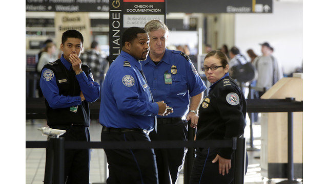 Local police departments often staff armed officers at airports, but they're not at every airport and budget constraints limit their presence.