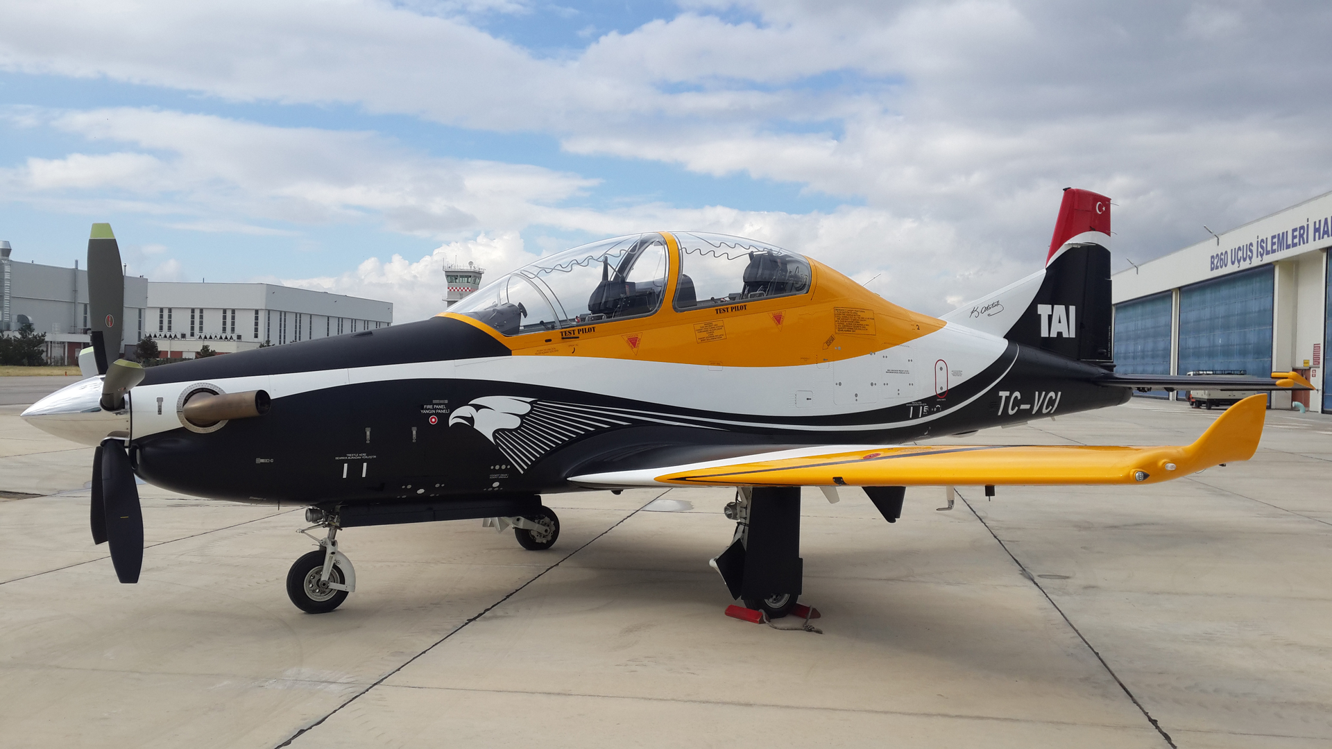 PPG Aerospace coatings for TAI HURKUS trainer aircraft 55d4996fe82fe