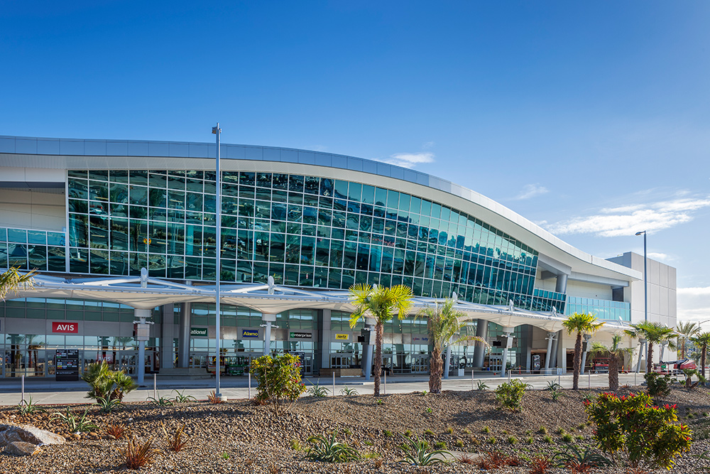 The $316 million San Diego International Airport consolidated Rental Car Center.