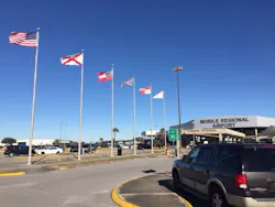 Uber drivers who don't adhere to rules at the Mobile Regional Airport can be barred from the grounds per an agreement with Uber. Uber drivers who don't adhere to rules at the Mobile Regional Airport can be barred from the grounds per an agreement with Uber.