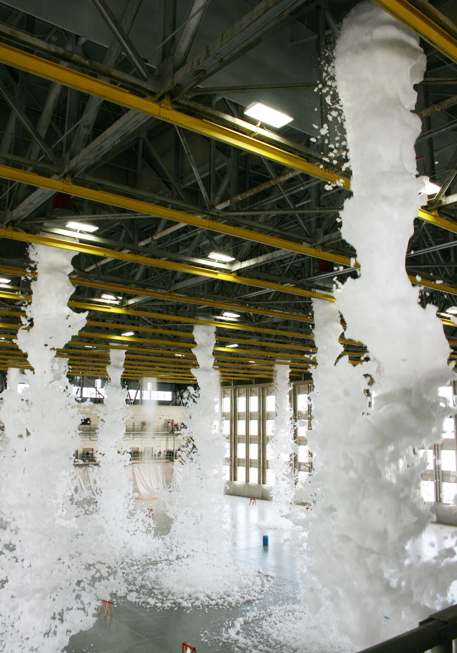 When hangar fire suppression includes deluge or high-expansion foam systems, rejecting false alarms from friendly fire is a critical function of a fire detection system.