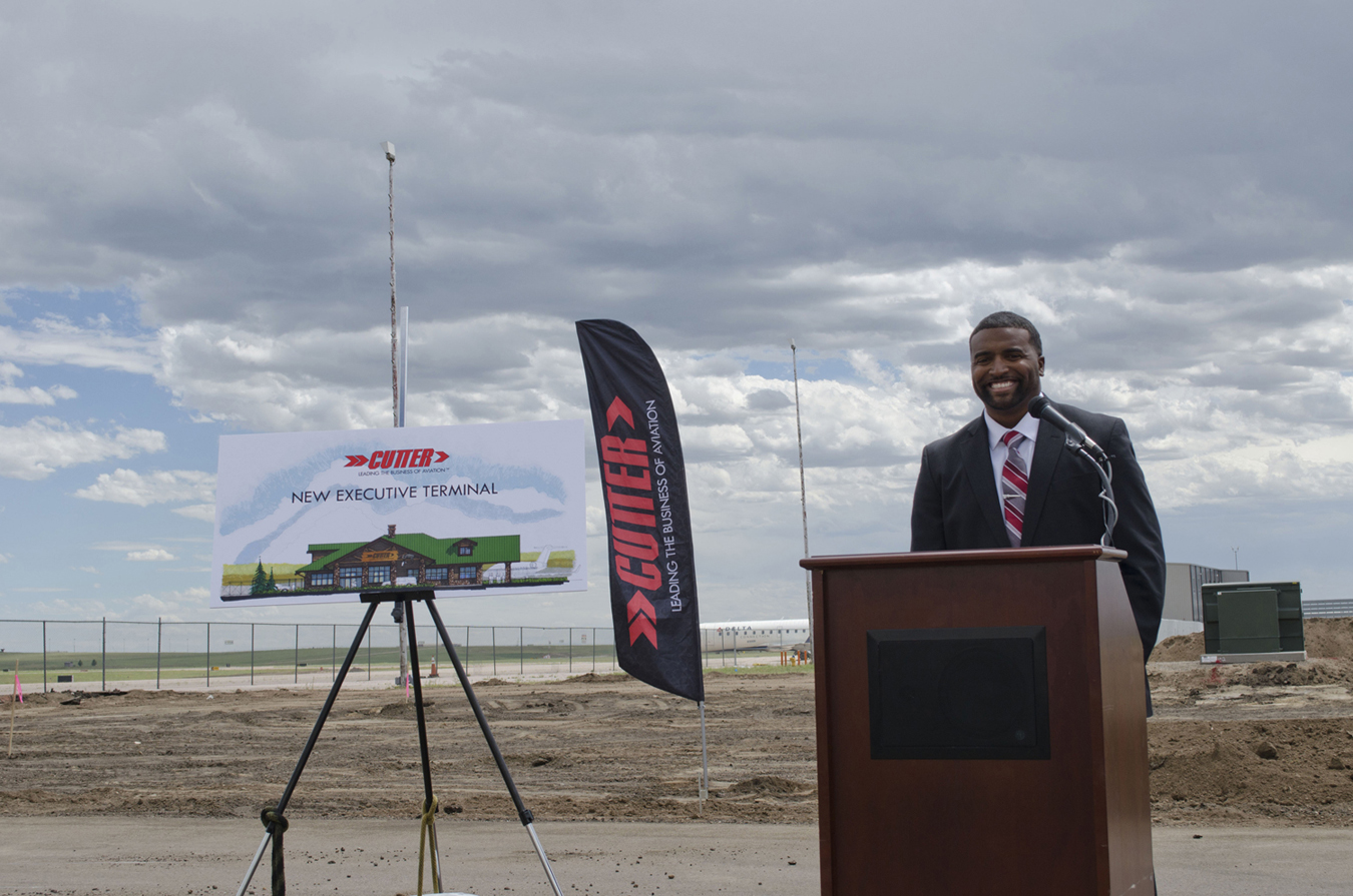 Calvin Martin, general manager, Cutter Aviation