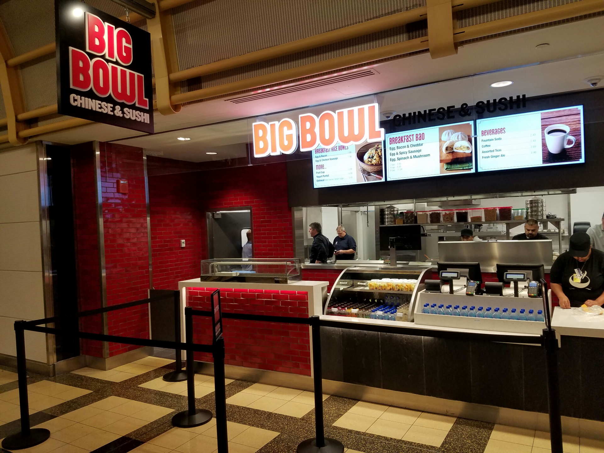 Big Bowl, a Lettuce Entertain You Enterprises brand, offers traditional dishes such as Mongolian Beef and create-your-own-stir-fry items, with big, bold layers of flavor infused in each dish.