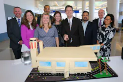 Pictured above from left to right, Assistant Aviation Director Chad Makovsky, Phoenix Aviation Advisory Board Member Stephanie Fleischman Cherny, Vice Mayor Kate Gallego, Phoenix Aviation Advisory Board Member Byron Jones, Assistant Aviation Director Deborah Ostreicher, Phoenix Mayor Greg Stanton, Phoenix City Councilman Michael Nowakowski, Director of Aviation Services Jim Bennett, and Phoenix Aviation Advisory Board Member Leezie Kim. Pictured above from left to right, Assistant Aviation Director Chad Makovsky, Phoenix Aviation Advisory Board Member Stephanie Fleischman Cherny, Vice Mayor Kate Gallego, Phoenix Aviation Advisory Board Member Byron Jones, Assistant Aviation Director Deborah Ostreicher, Phoenix Mayor Greg Stanton, Phoenix City Councilman Michael Nowakowski, Director of Aviation Services Jim Bennett, and Phoenix Aviation Advisory Board Member Leezie Kim.