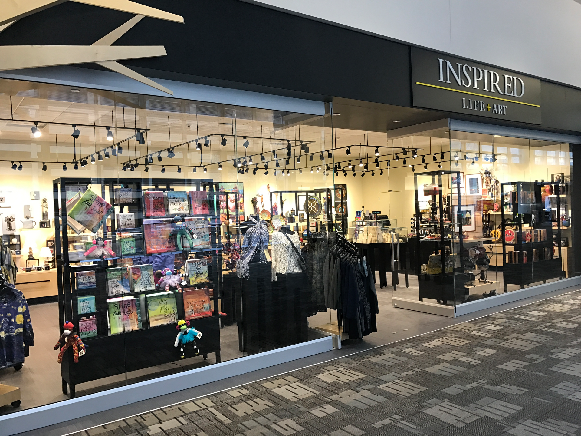 Inspired Art & Life is an innovative new &ldquo;gallery store&rdquo; that showcases local, regional and national art pieces with an array of handmade products, including a line from Native American artists.