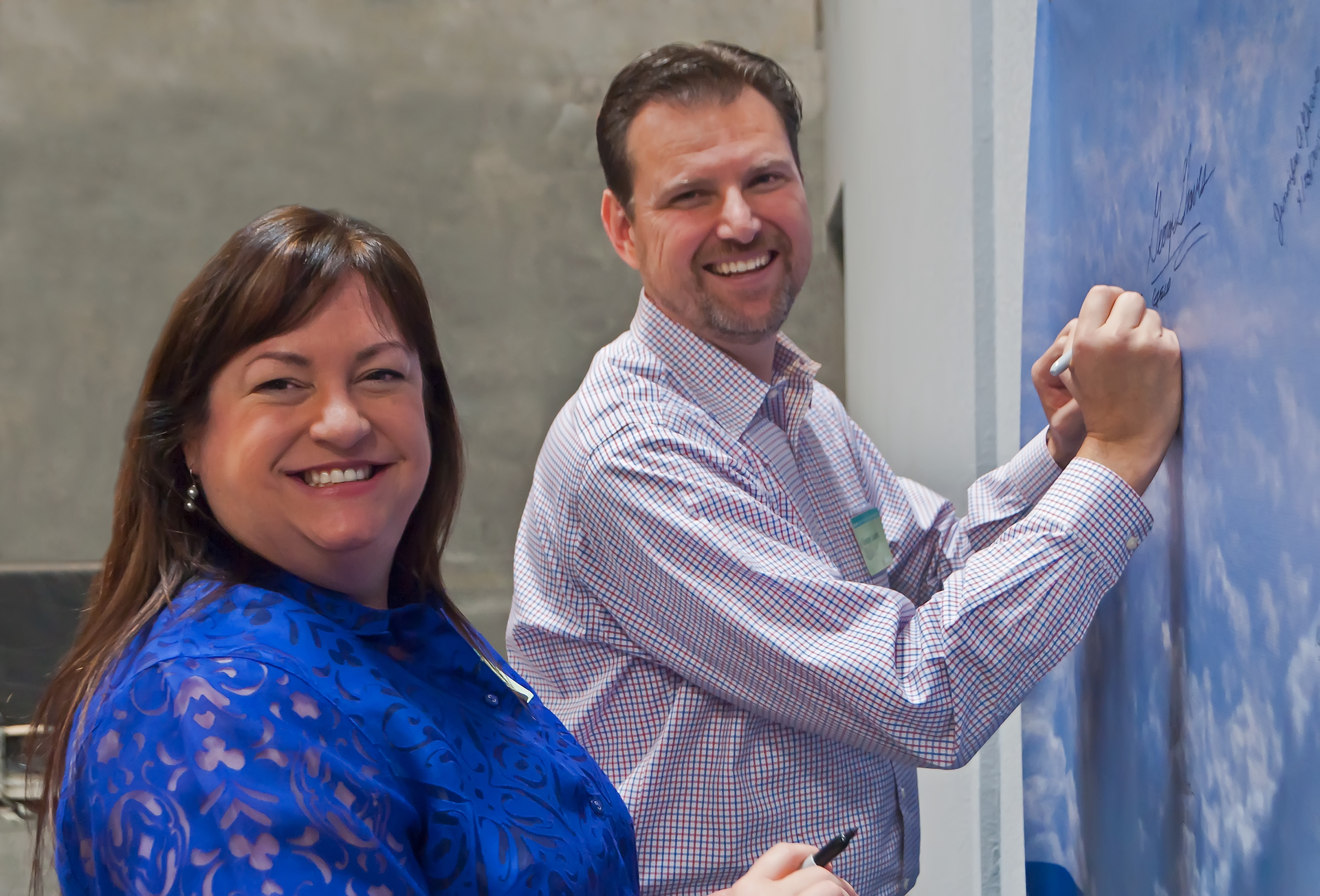 Jennifer, left, and George Graves are the co-founders of GECO Inc., an expanding aerospace technology company in Mesa, AZ.