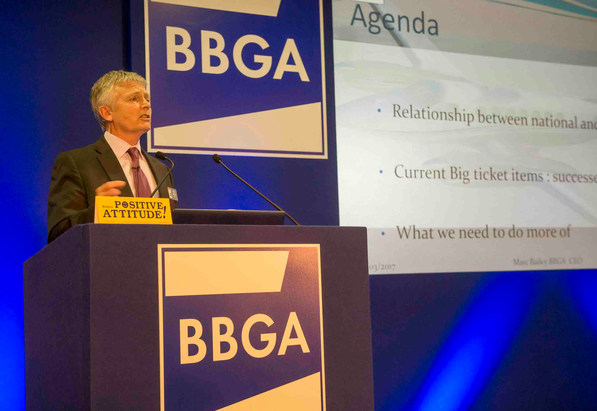 Marc Bailey at BBGA 2017.