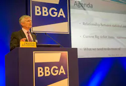 Marc Bailey at BBGA 2017. Marc Bailey at BBGA 2017.