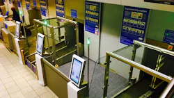 New touchless bag drop systems from Rockwell Collins are helping streamline and simplify the baggage check-in process at London Luton Airport. New touchless bag drop systems from Rockwell Collins are helping streamline and simplify the baggage check-in process at London Luton Airport.