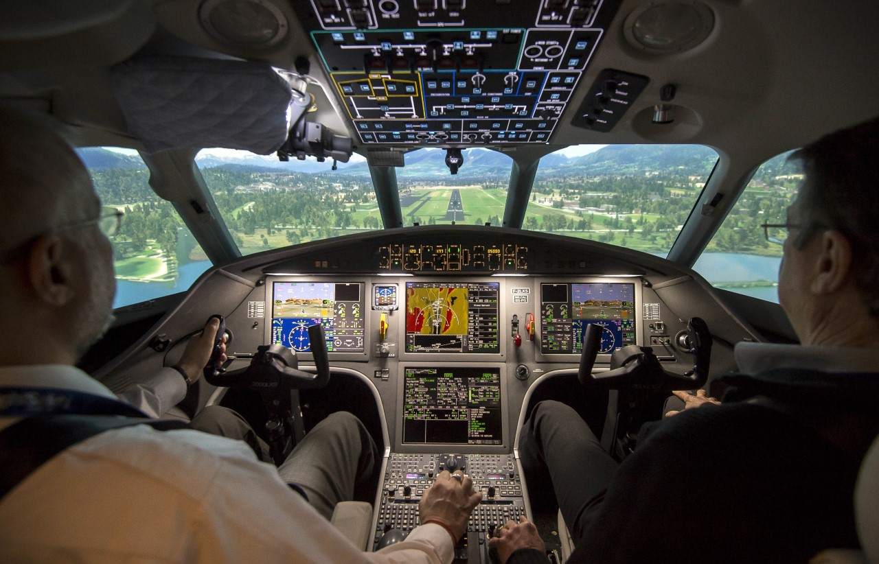 Flight Safety Dassault Falcon Simulator 591f15642356e