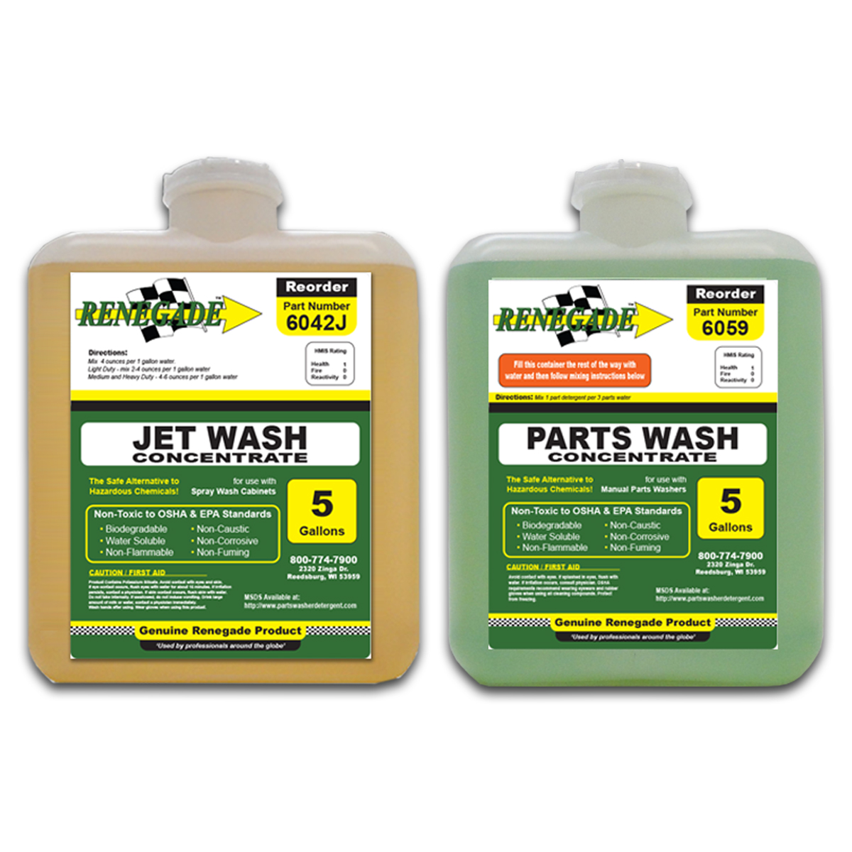 Renegade Jet Wash Renegade Parts Wash Detergents 59403a5084486