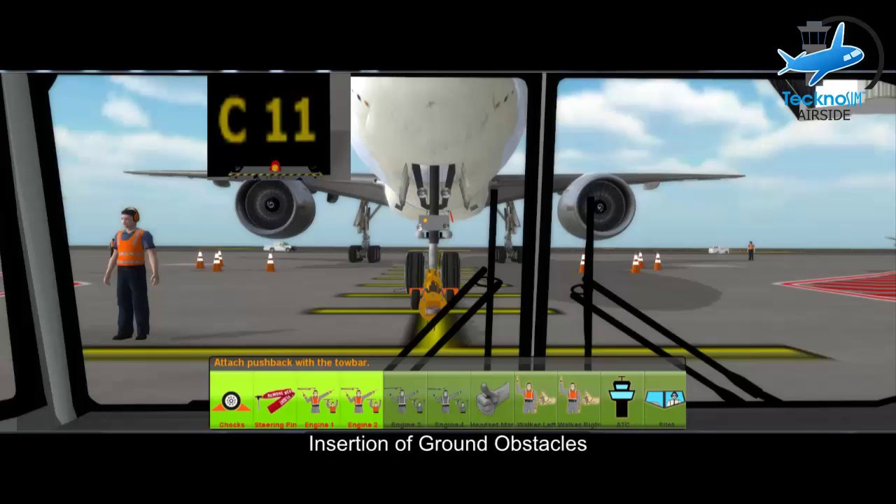 Tecknosim Pushback Simulator