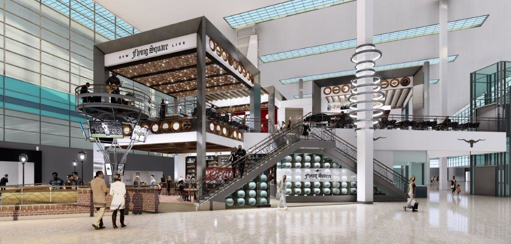 SSP America and Wynne aim to replicate the brand&rsquo;s successful street side presence by creating two separate spaces in Terminal D&mdash;a pub and a stunning, entertainment jewel crowning to include an elevated performance area featuring live and local music.