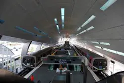 The MIA Metrorail Station Caption The MIA Metrorail Station Caption