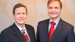 John Jarrell is the head of IT for Amadeus, left, Alexander Michael, director of consulting, digital transformation, Frost and Sullivan John Jarrell is the head of IT for Amadeus, left, Alexander Michael, director of consulting, digital transformation, Frost and Sullivan