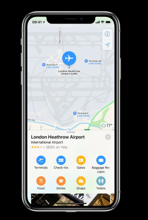 The Heathrow terminal maps in Apple Maps will be updated regularly to ensure accuracy including when new store locations and pop-ups open.