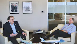 Ronald Donner and David Storch at the AAR World Headquarters in Wood Dale, IL. Ronald Donner and David Storch at the AAR World Headquarters in Wood Dale, IL.