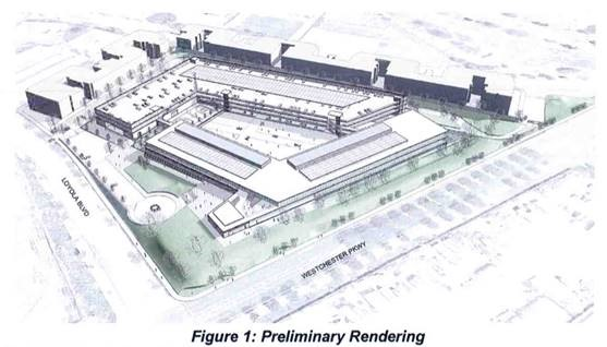 The building is expected to be open and fully functioning by the second quarter of 2021.