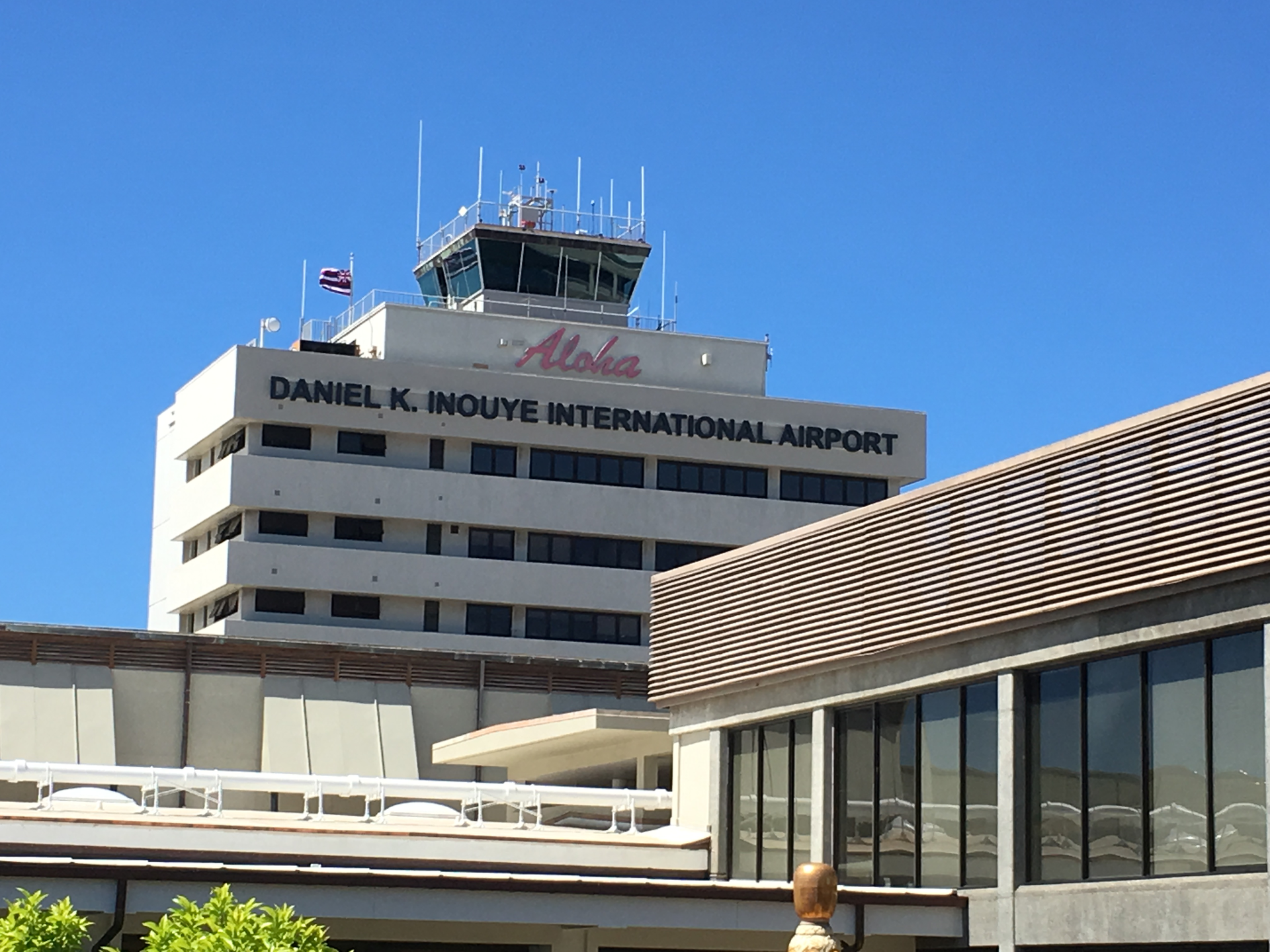 Daniel K. Inouye International Airport has a combination of outdoor and indoor environments for passengers to enjoy.