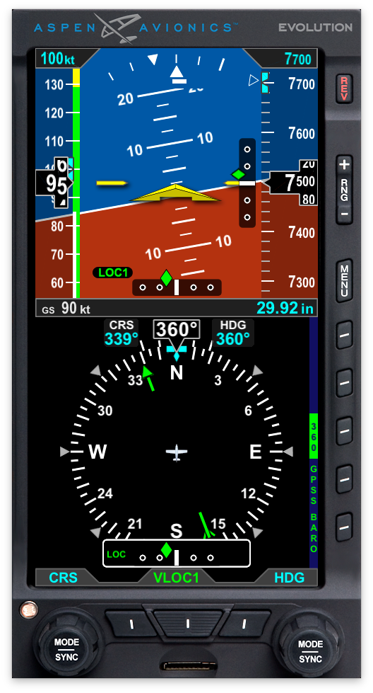 E5 Screen Grab With Glideslope And Loc 5b5732b548cba