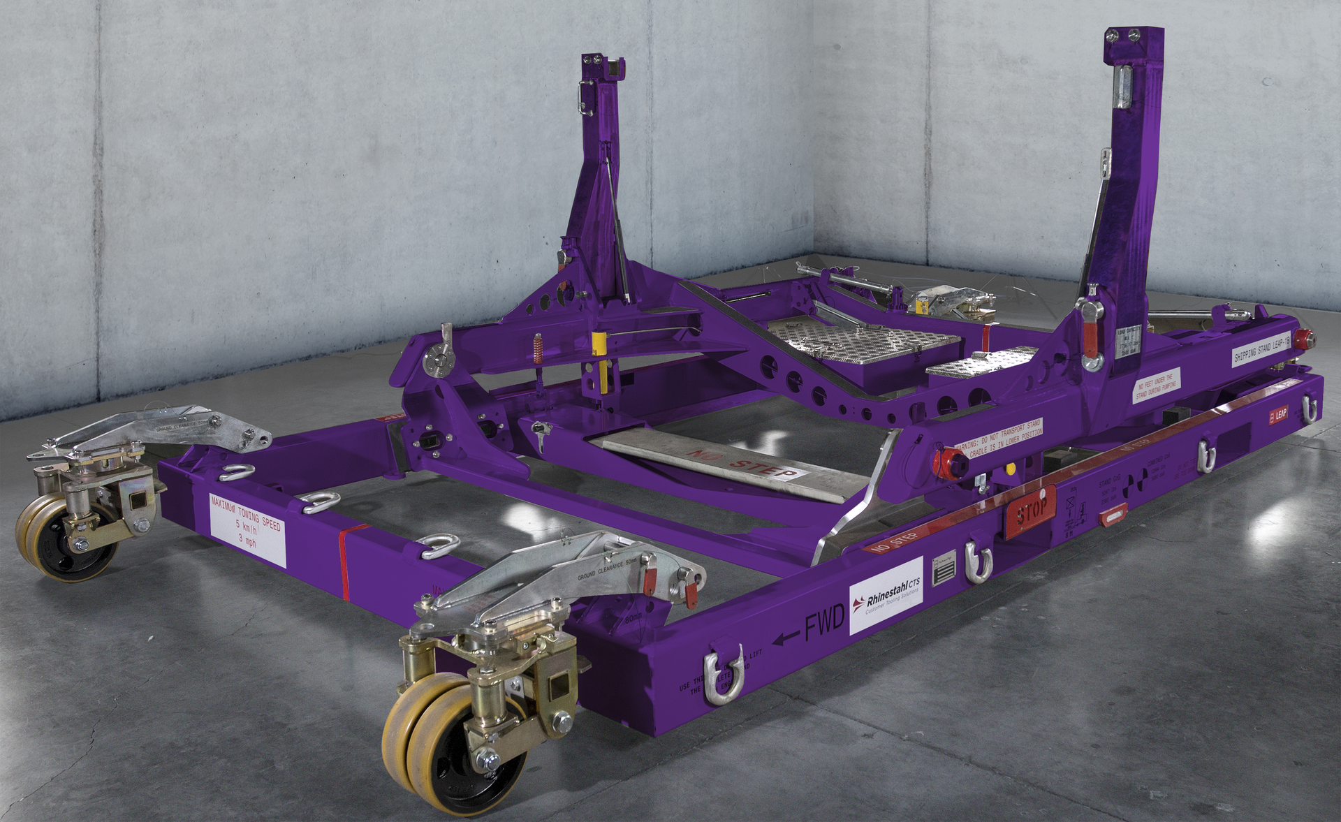 LEAP 1B engine stand.