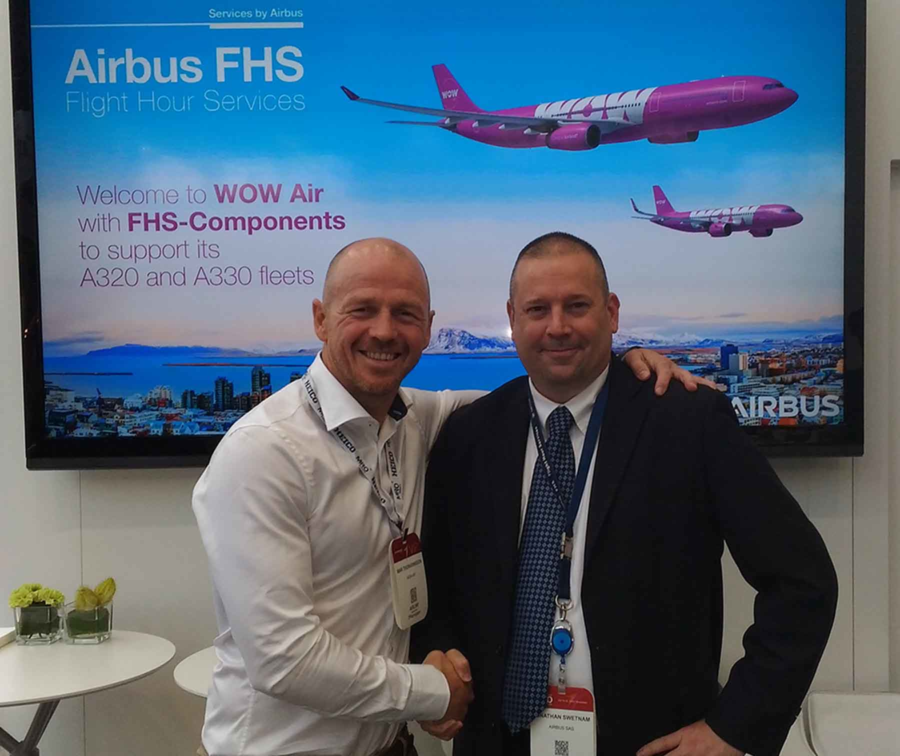 WOW Air signs Airbus FHS