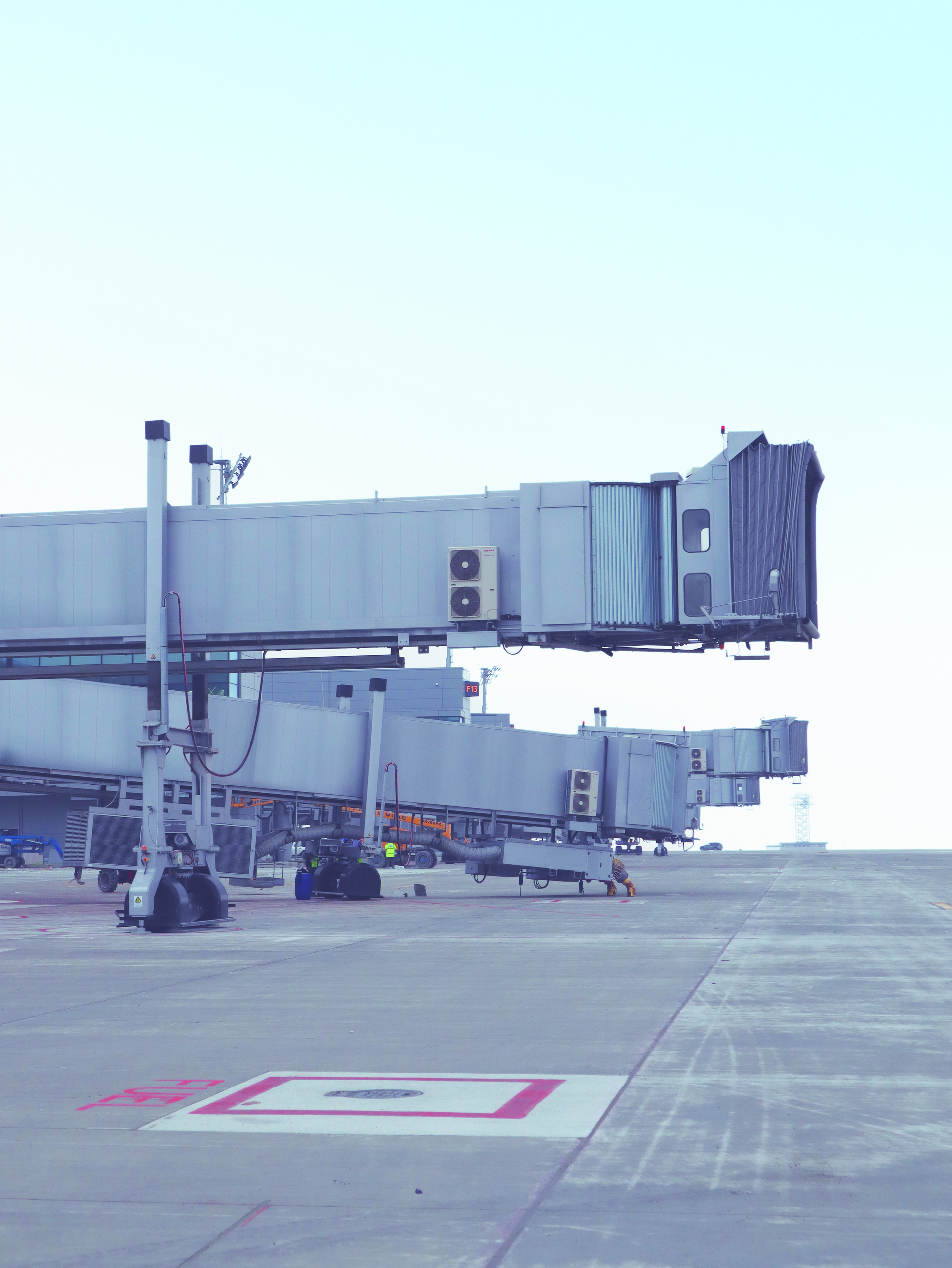 thyssenkrupp Elevator boarding bridge at Istanbul Airport