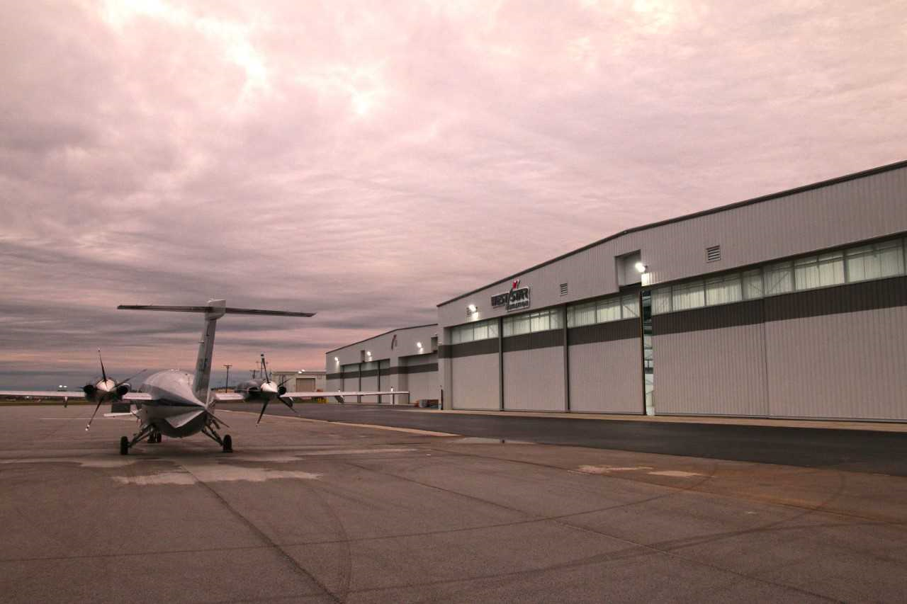 West Star's new hangars at CHA.