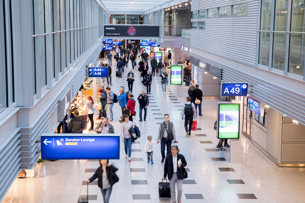 Dusseldorf Airport was the first German airport to realize the high degree of innovation and efficiency of MeteoViva Climate.