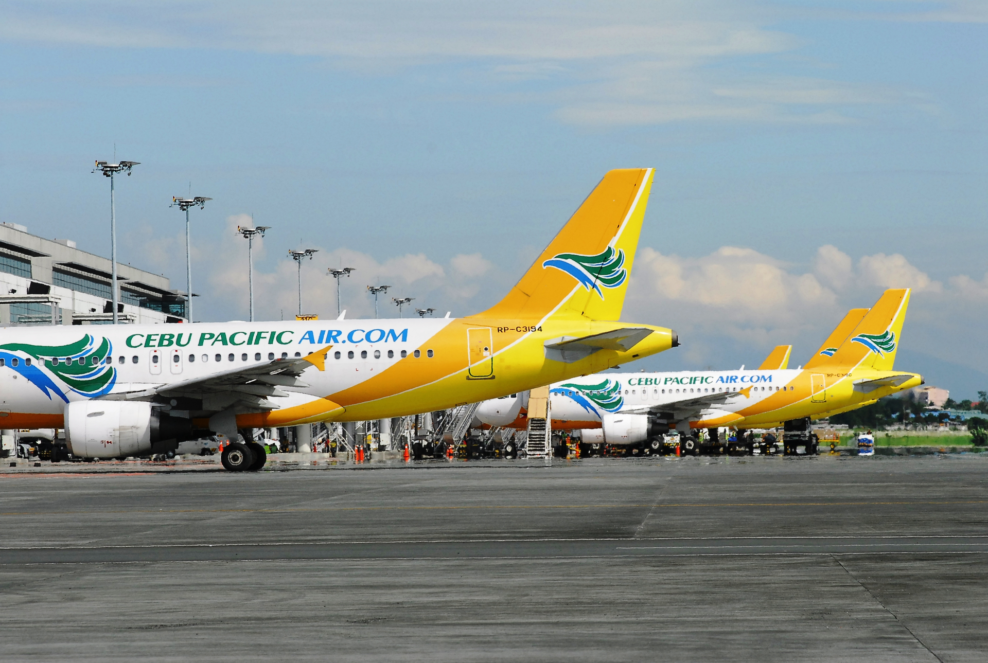 Cebu Pacific Fleet At Terminal 3 5c8a5936b5ac8