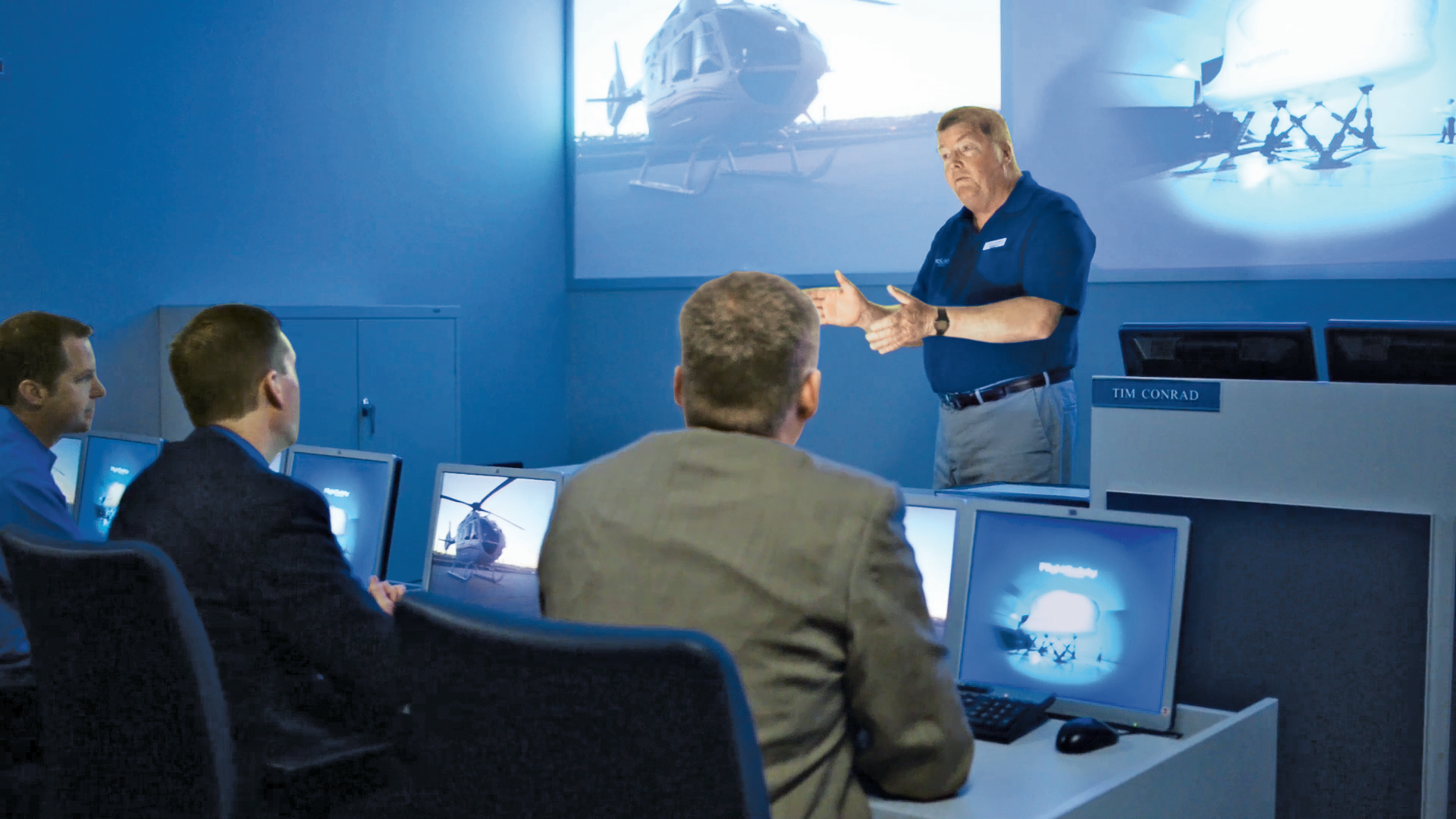 Flight Safety Helicopter Training Classroom