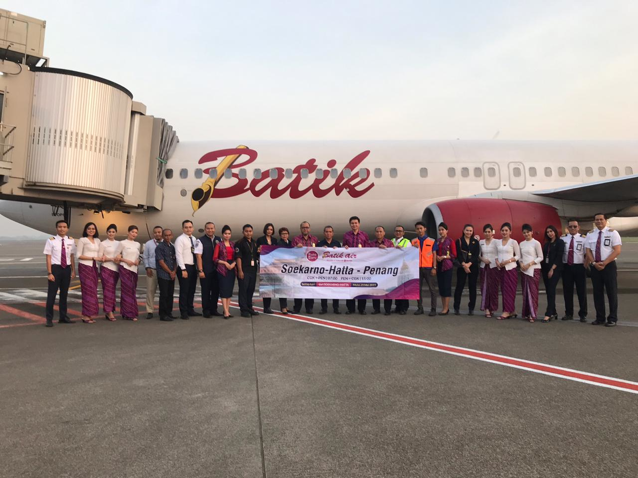Inaugural Flight Batik Air