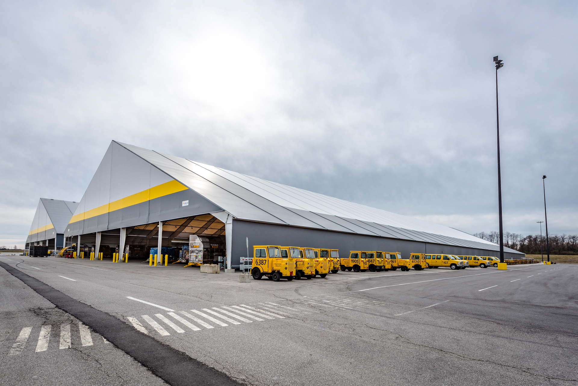 Cargo handling buildings and other airport facilities can be optimized for the intended application in the initial design without over-engineering and adding unnecessary cost.