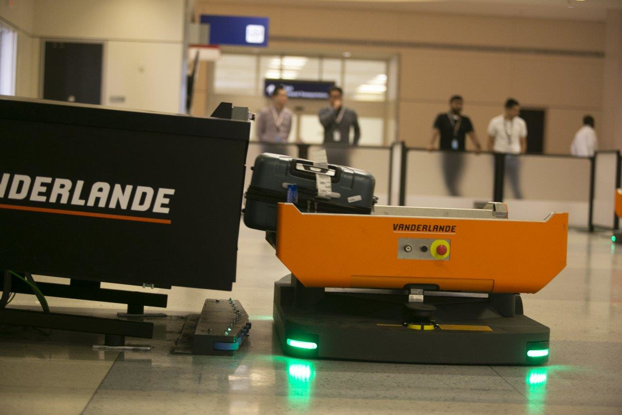 Vanderlande Fleet At Dfw Airport